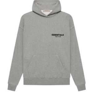Essentials Fear of God Hoodie Light Oatmeal Large